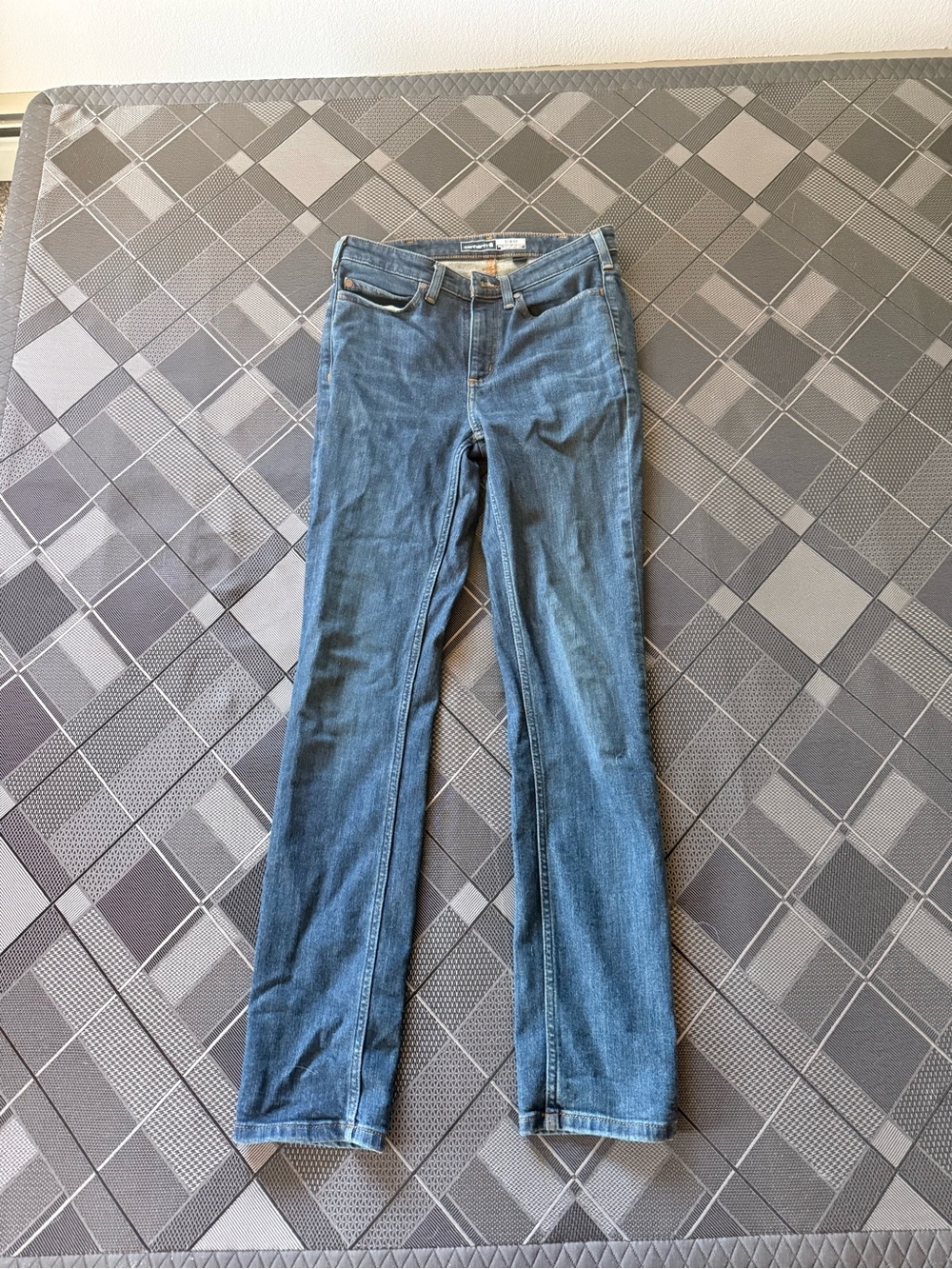 Carhartt slim fit straight leg jeans